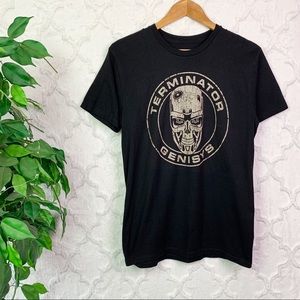 Terminator Genesys Black Graphic Tee Shirt